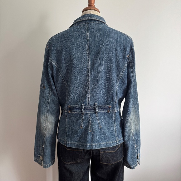 Terra Nostra Jeans - Light Blue Jeans Jacket - Picture 4 of 8